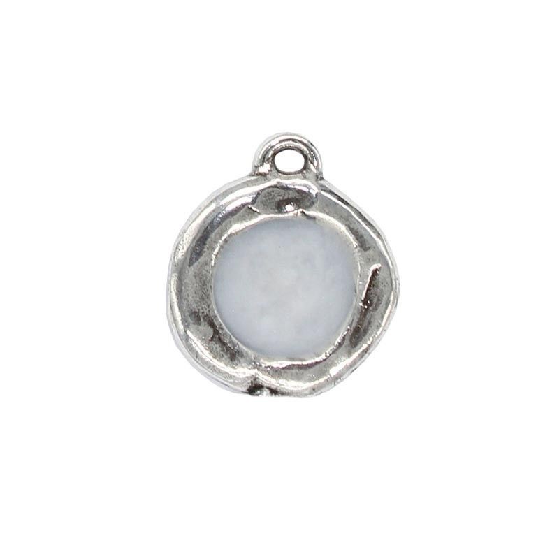 Pendant round flat color