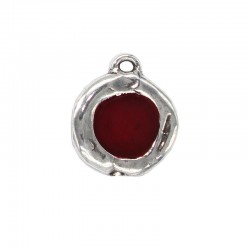 Pendant round flat color