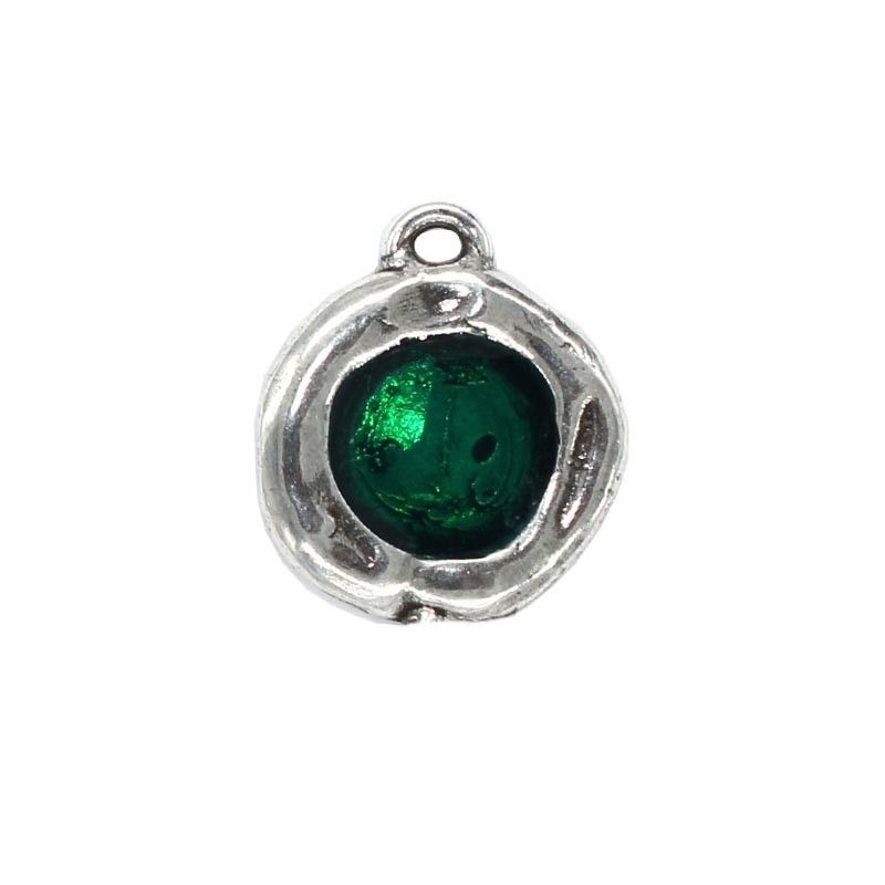 Pendant round flat color