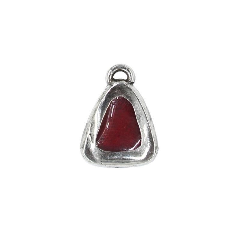 Pendentif triangle de zamak avec plusieurs couleurs