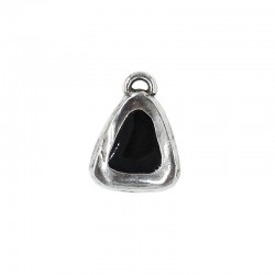 Pendentif triangle de zamak avec plusieurs couleurs