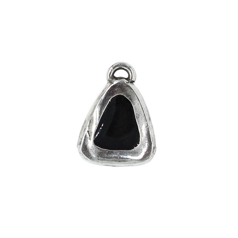 Pendant triangle of zamak with several color