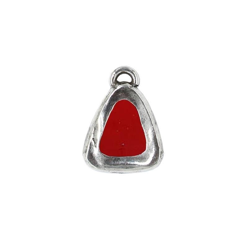 Pendentif triangle de zamak avec plusieurs couleurs
