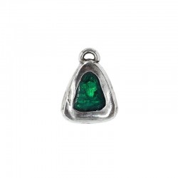 Pendant triangle of zamak with several color