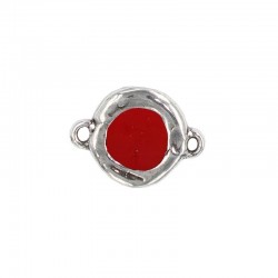 Round connector flat enamel