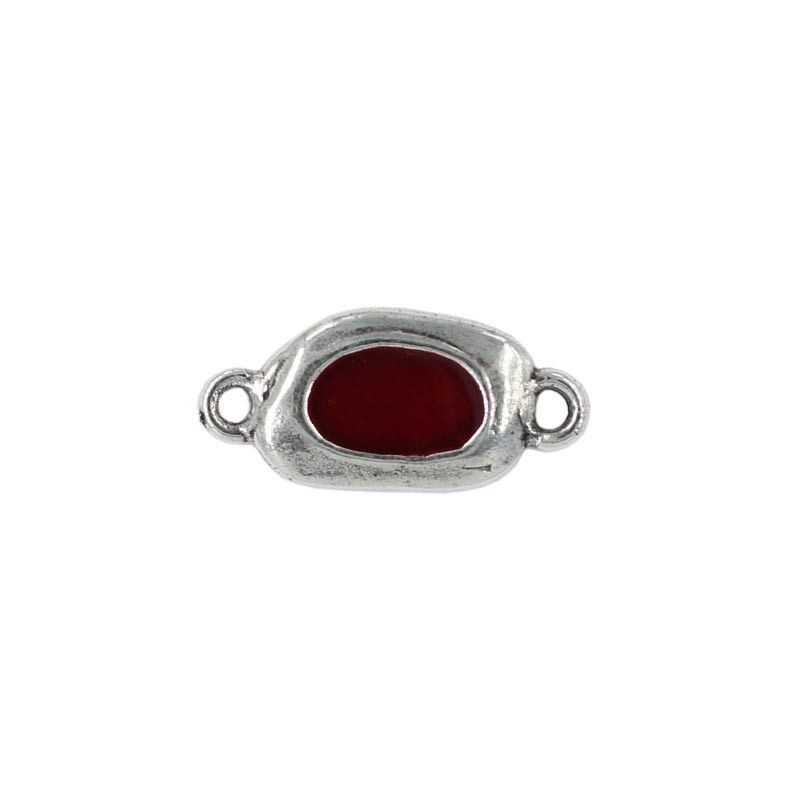 Connector elongated with enamel colors
