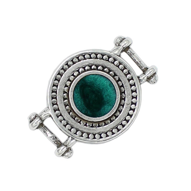 Connecteur pour des bracelets de couleur, de la ronde