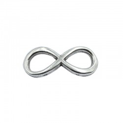 Bijou infini de zamak et de l'argent