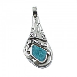 Hanging uneven zamak with enamel color