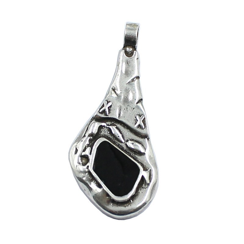 Hanging uneven zamak with enamel color