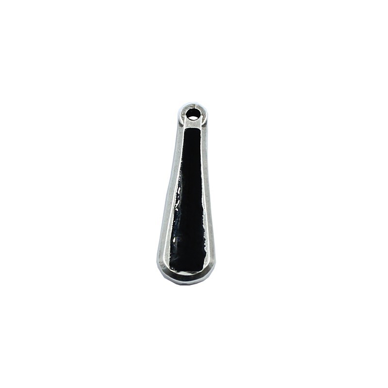 Pendant of elongated molded and with color