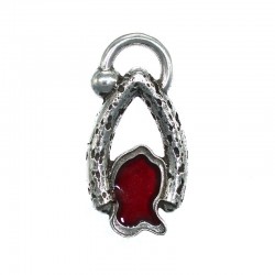 Pendentif de conception avec l'émail