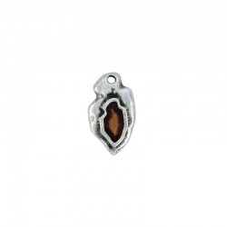 Charms tip with enamel