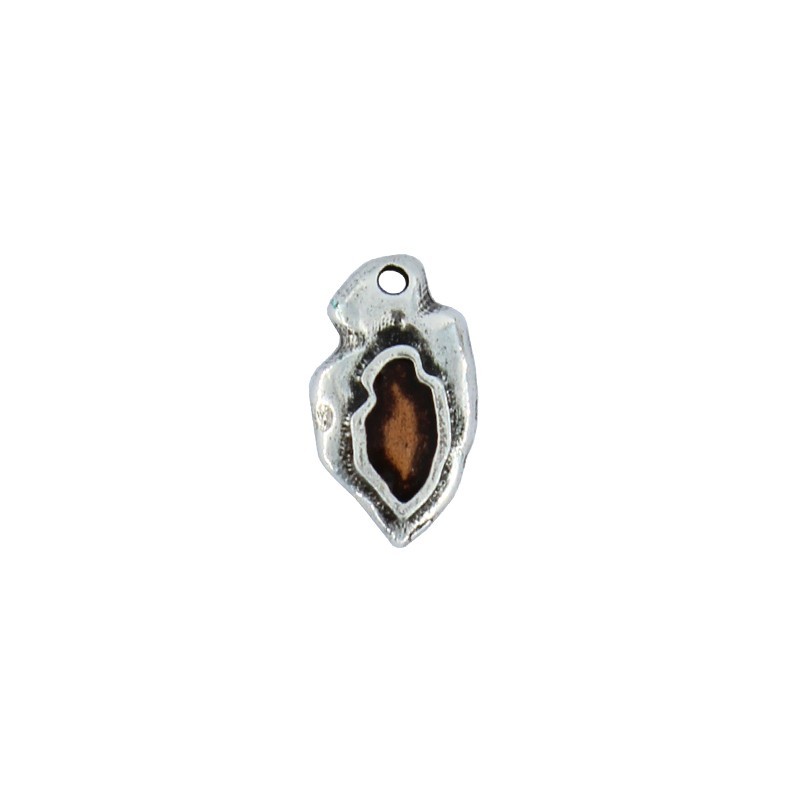 Charms tip with enamel