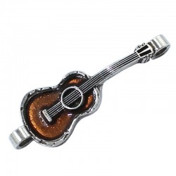 Guitar zamak with enamel