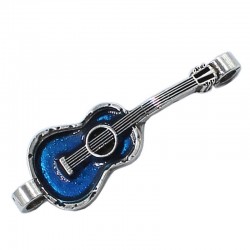 Guitar zamak with enamel