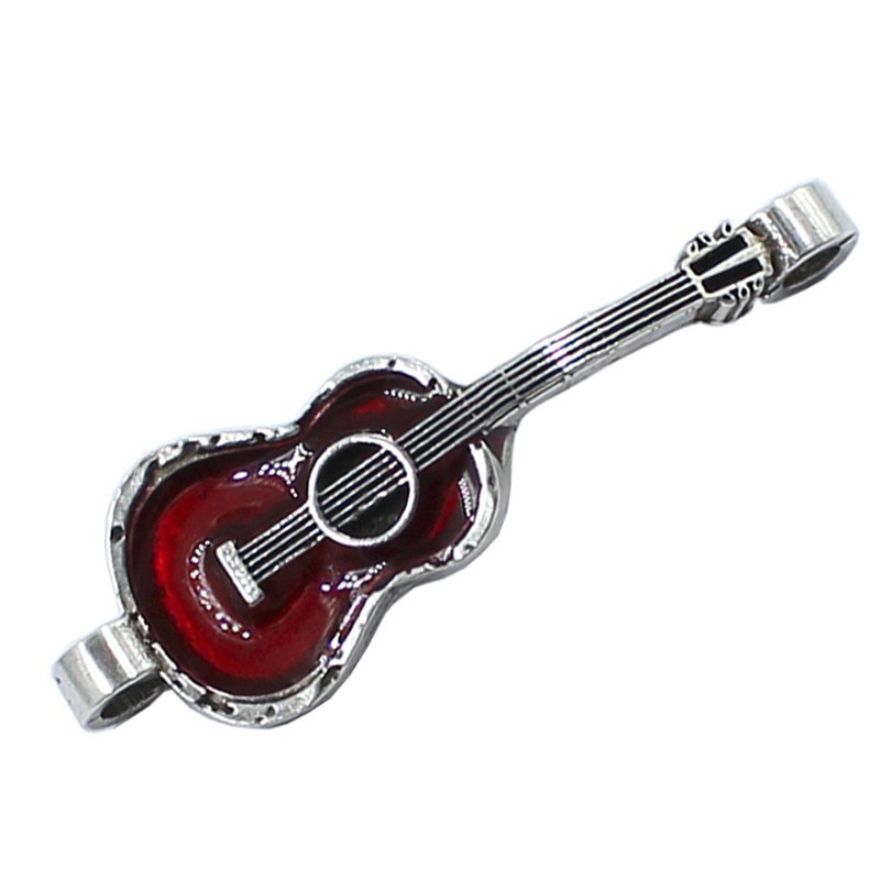 Guitare zamak avec de l'émail
