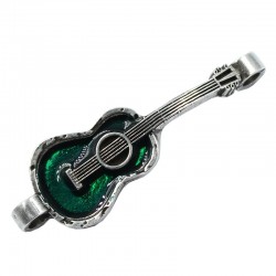 Guitarra de zamak con esmalte