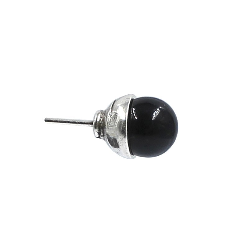 Boucle d'oreille avec perle