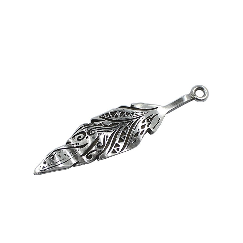 Colgante pluma boho