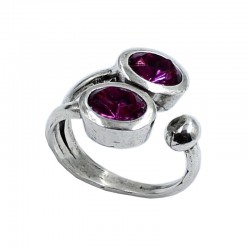 Anillo doble Swarovski