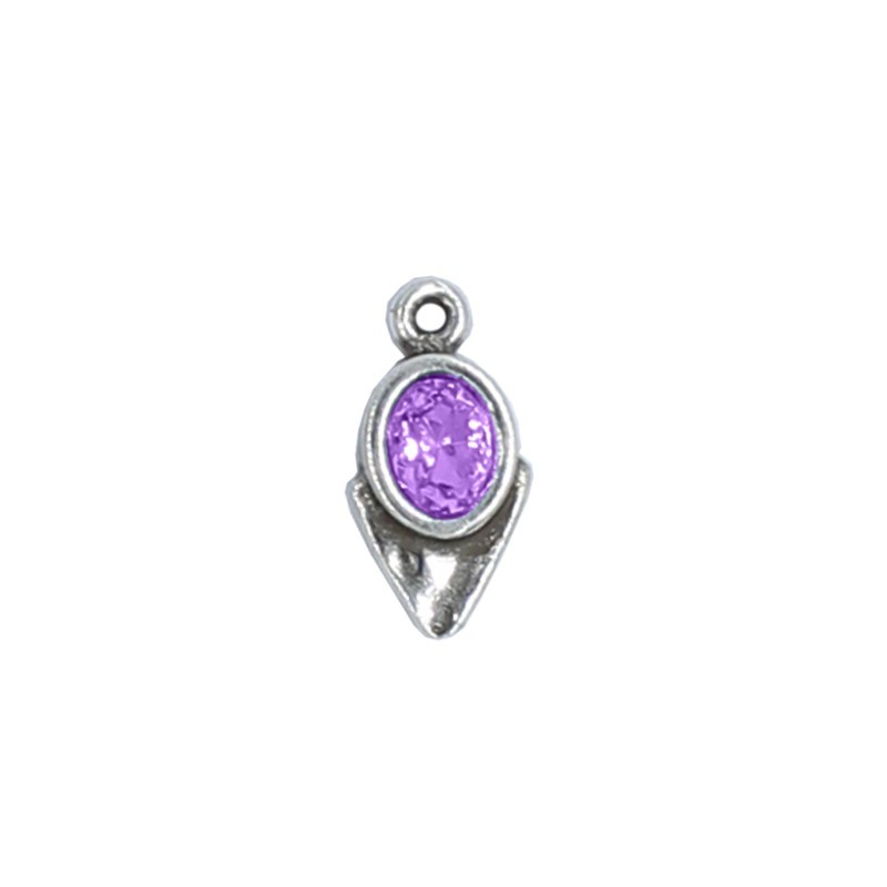 Charms with Swarovski crystal