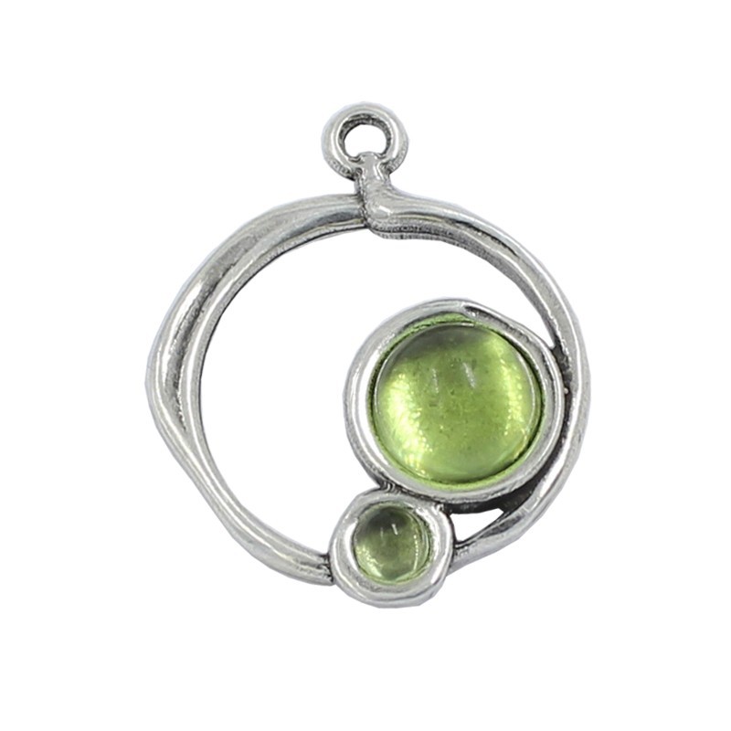 Pendentif bijoux avec de la résine