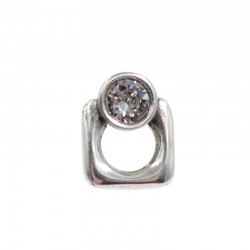 Earring Swarovski with square