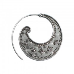 Earrings half moon
