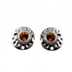 Pendientes martilleados con...