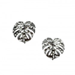 Pendientes de hoja grande