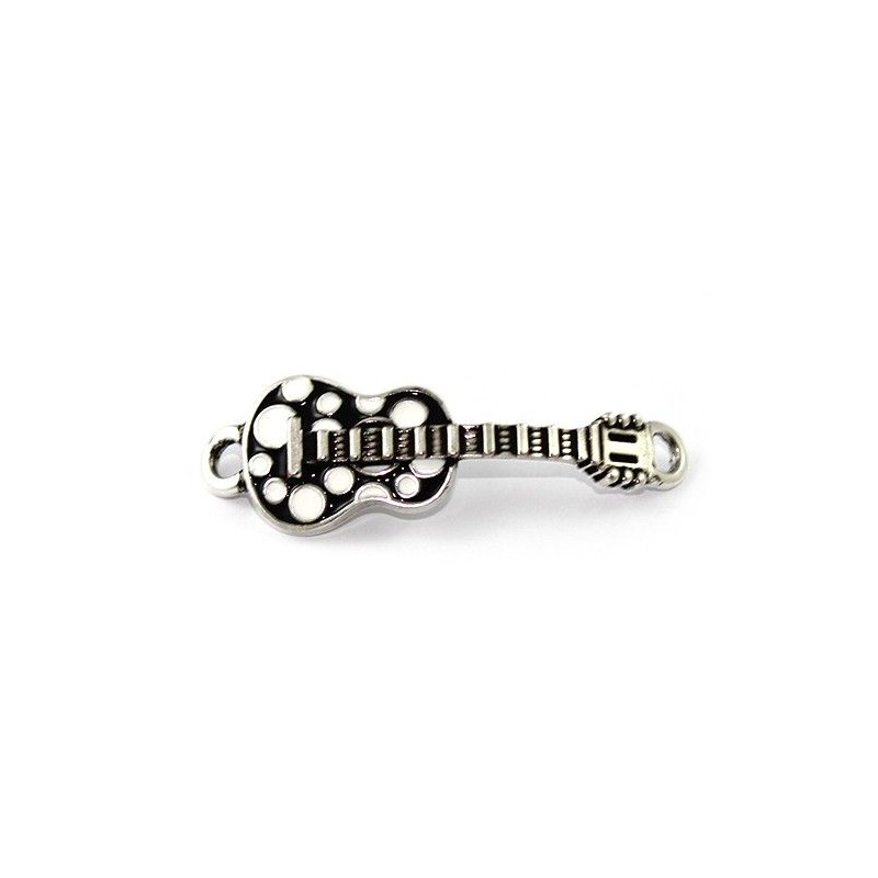 Bijou de guitare couleur fait de zamak et de l'argent 