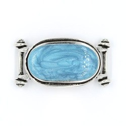 Perles pour bracelets ovale cabochon