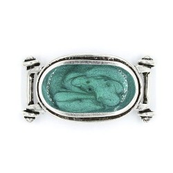 Perles pour bracelets ovale cabochon