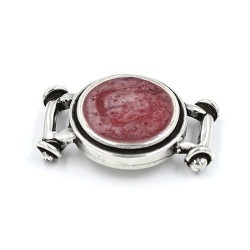 Perles pour bracelets cabochon rond couleurs