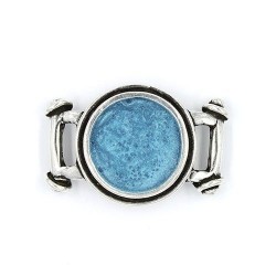 Perles pour bracelets cabochon rond couleurs