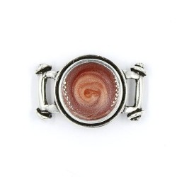 Perles pour bracelets cabochon rond couleurs