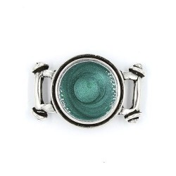 Perles pour bracelets cabochon rond couleurs