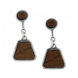 Boucles d'oreilles pyramidales