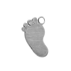 Child's footprint charms