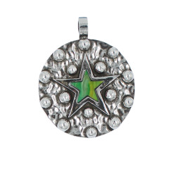 Colgante estrella color