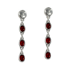 Pendientes tres cristales