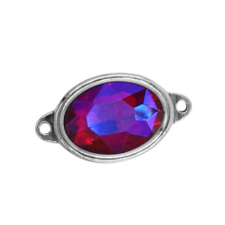 Multi-coloured faceted...