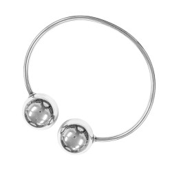 Bracelet ouvert orné de...
