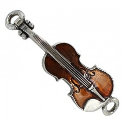 Bijou violon zamak couleur