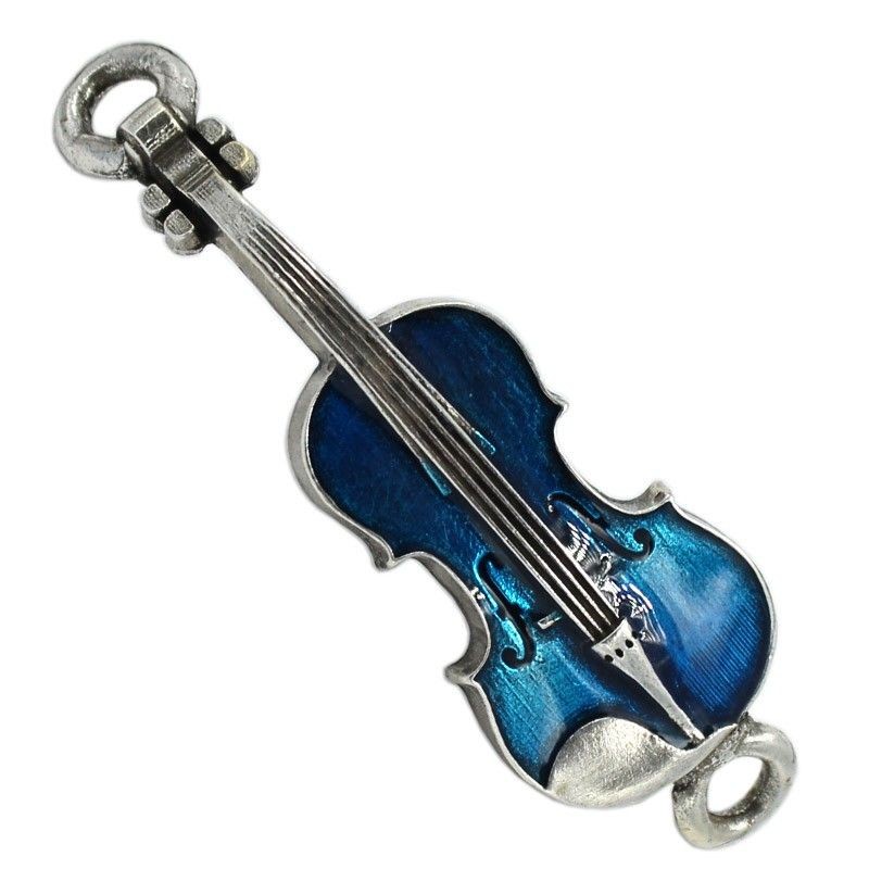 Bijou violon zamak couleur